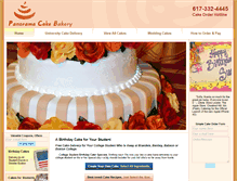 Tablet Screenshot of panoramabakery.com